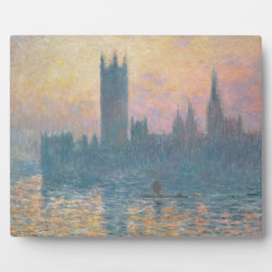 Placa Expositora Claude Monet Las cámaras del Parlamento, la pues