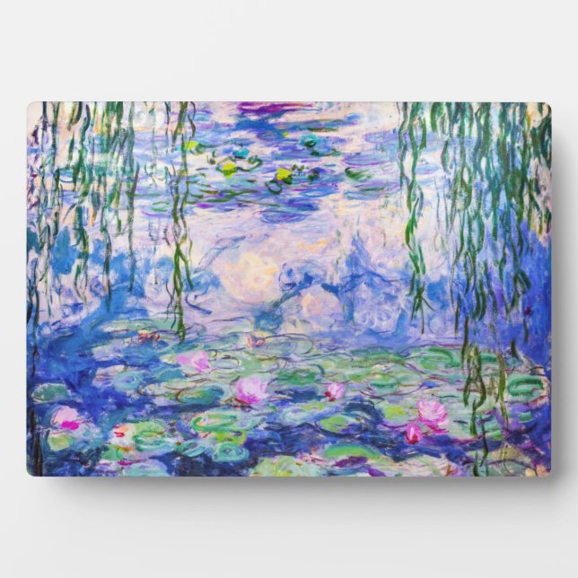Placa Expositora Claude Monet - Lilies de agua / Nympheas 1919 (Frente)