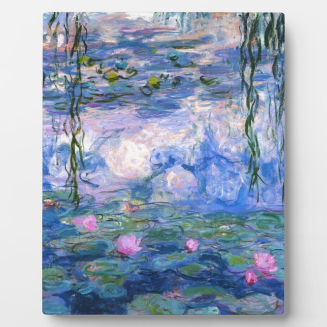 Placa Expositora Claude Monet Water Lillies 1919 (Frente)