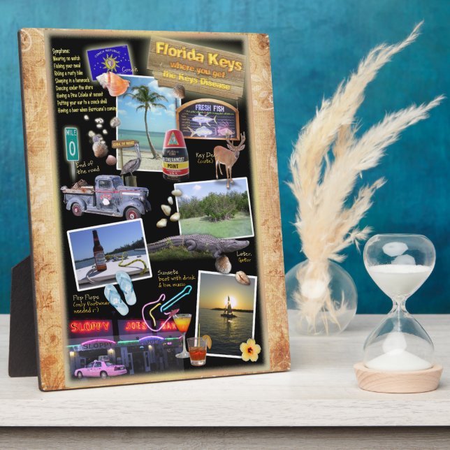 Placa Expositora Claves de Florida (Lado)