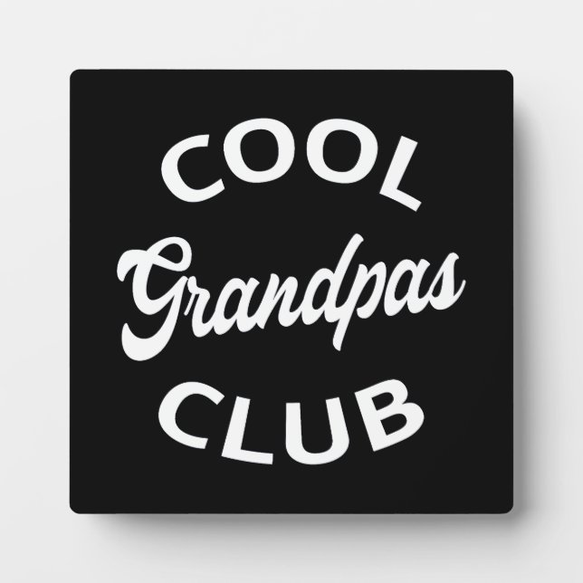 Placa Expositora Club de Abuelos Cool I (Frente)