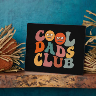 Placa Expositora Club de Padres Geniales Papá Día del Padre Retro G