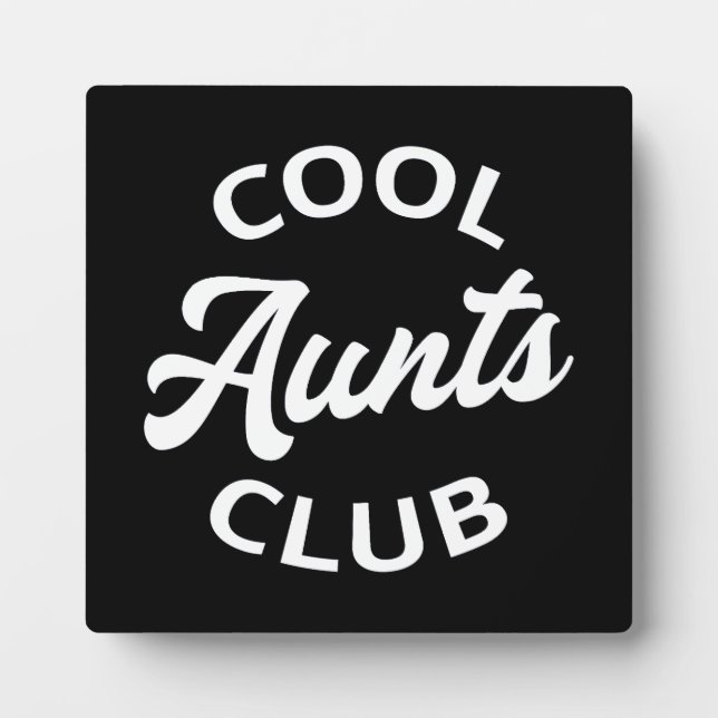 Placa Expositora Club de Tías Cool I (Frente)