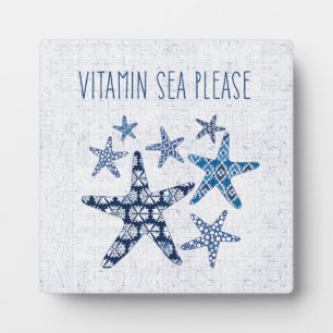 Placa Expositora Coastal Art Vitamin Sea Please