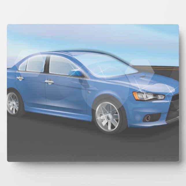Placa Expositora Coche deportivo (Frente)