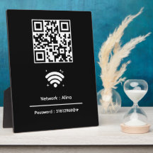 Código QR de Wifi personalizado | Contraseña de re
