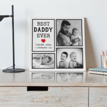 Colage de fotos 'Mejor papá del mundo'