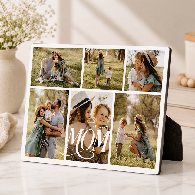 Placa Expositora Colaje de Fotos de Mamá (Subido por el creador)