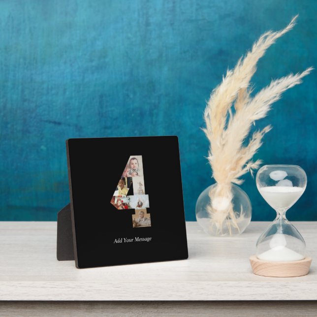 Placa Expositora Colaje de fotos en blanco y negro número 4 (in situ)