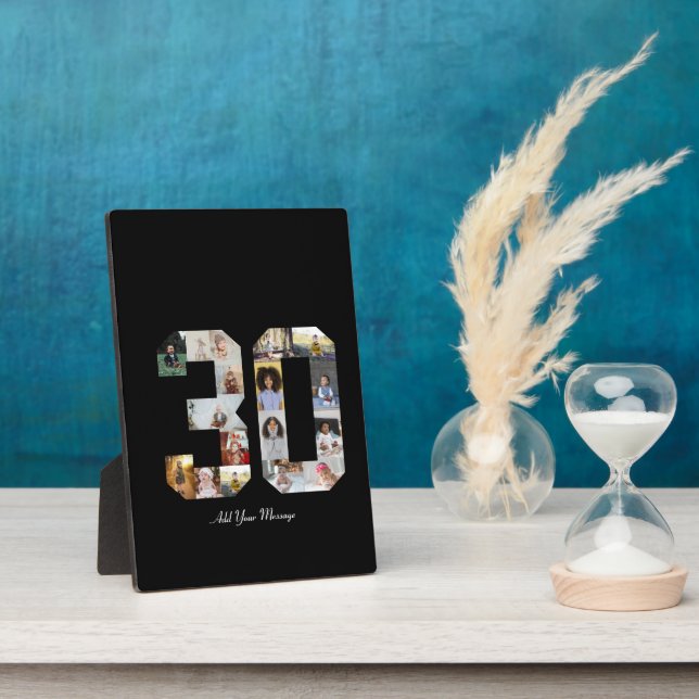 Placa Expositora Colaje de fotos número 30 (Lado)