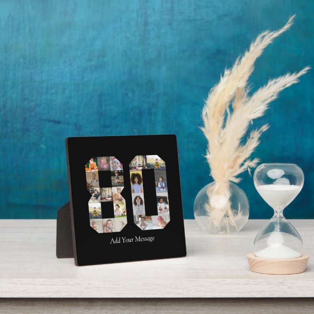 Placa Expositora Colaje de Fotos Número 80 (in situ)