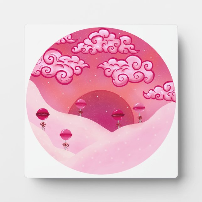 Placa Expositora Colas y nubes de bonito (Frente)