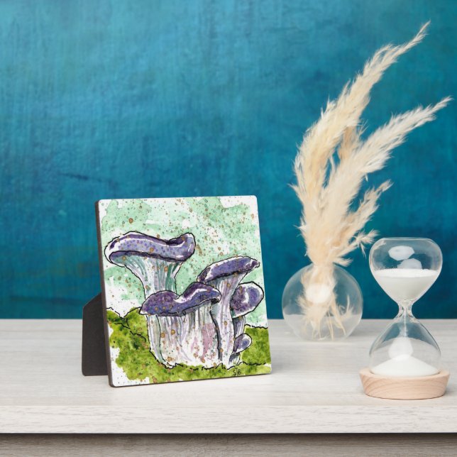 Placa Expositora Colchones azules decoración de hogar estante de ac (in situ)