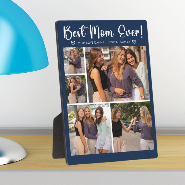 Placa Expositora Collage 5 Photos Gift for Mother's Day (Subido por el creador)