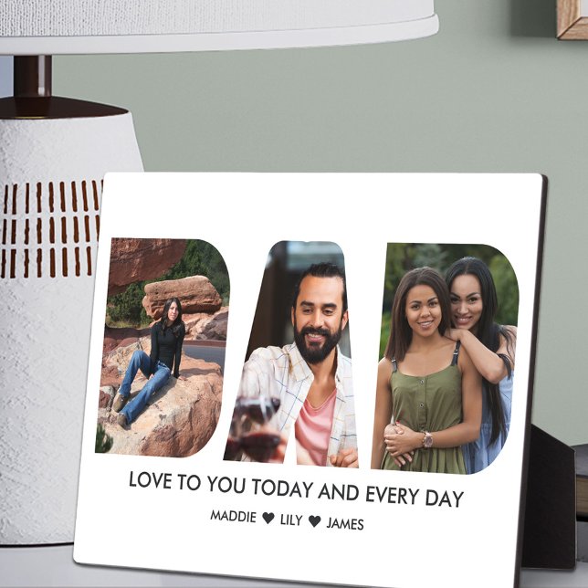 Placa Expositora Collage de fotos DAD 3 Carta recortada personaliza (Subido por el creador)