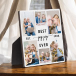 Placa Expositora Collage de fotos de los Abuelos del Pop Pop<br><div class="desc">Captura el amor entre el Pop y sus nietos con el Collage de fotos Plaque de nuestros Abuelos Abuelos. Esta placa personalizada muestra un reconfortante collage de fotos, mostrando hermosamente momentos apreciados compartidos entre Poppy y sus queridos nietos. Alrededor de las fotos está el entrañable título "Poppy", agregando un toque...</div>