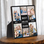 Placa Expositora Collage de fotos de los Abuelos del Pop Pop<br><div class="desc">Captura el amor entre el Pop y sus nietos con el Collage de fotos Plaque de nuestros Abuelos Abuelos. Esta placa personalizada muestra un reconfortante collage de fotos, mostrando hermosamente momentos apreciados compartidos entre Poppy y sus queridos nietos. Alrededor de las fotos está el entrañable título "Poppy", agregando un toque...</div>