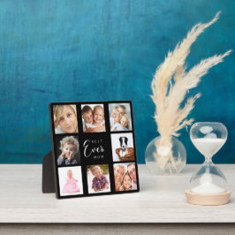 Placa Expositora Collage de fotos de madre blanca negra