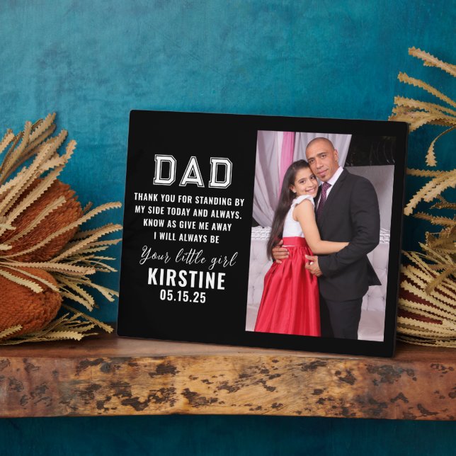 Placa Expositora Collage de fotos de "Mejor Papi Nunca" (Lado)