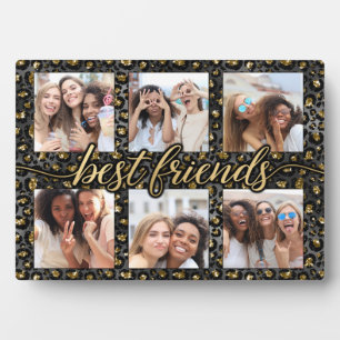 Placa Expositora Collage de Fotos de Mejores Amigas con Estilo Mode