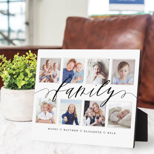 Placa Expositora Collage de fotos de memoria familiar Keepsake (Subido por el creador)