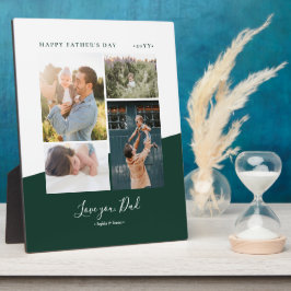 Placa Expositora Collage de fotos de regalo del Día de los Padres V