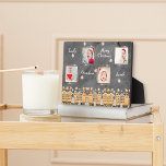 Placa Expositora Collage de fotos en red de Navidades de la abuela<br><div class="desc">Placa fotográfica de plantilla para la abuela con un tema de Navidades y una cuadrícula de visualización de 4 fotos. Este es el regalo perfecto para la temporada de vacaciones. El regalo de Photo Plaque con Easel es un recuerdo muy apreciado que combina elegancia, personalización y calidez de los recuerdos...</div>