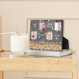 Placa Expositora Collage de fotos en red de Navidades de la abuela 