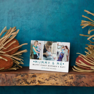 Placa Expositora Collage de fotos 'Mamá y yo'   1.ª madre