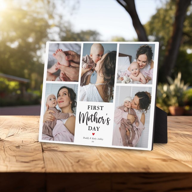 Placa Expositora Collage de fotos mínimo en el Día de la Madre (Subido por el creador)