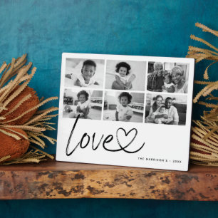 Placa Expositora Collage de fotos Modern Love 6