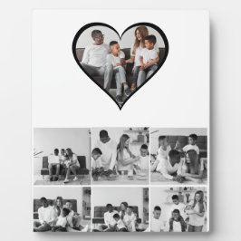 Placa Expositora Collage de fotos negro y blanco 7