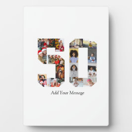 Placa Expositora Collage de fotos número 50