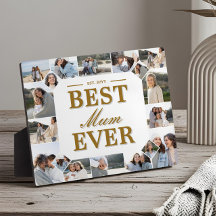 Collage de Fotos Personalizadas para la Mejor Mamá
