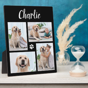 Placa Expositora Collage de fotos Personalizado Perro Pet Lover 4