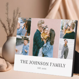 Placa Expositora Collage de fotos sencillo moderno