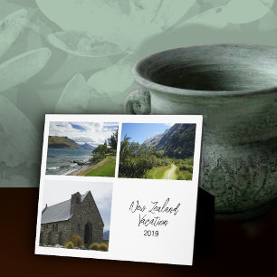 Placa Expositora Collage de fotos Vacaciones Keepsake Easel Back Pl