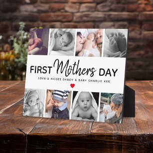 Placa Expositora Collage de imágenes del Día de la Madre Sencilla K
