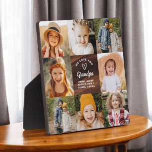 Placa Expositora Collage de Instagram, tu amor moderno. Foto de Ins