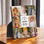 Placa Expositora Collage de Instagram, tu amor moderno. Foto de Ins<br><div class="desc">La moderna placa de fotos de Instagram del Collage de tu Abuelo de Amor Moderno es un regalo reflexivo y personalizado diseñado para celebrar tu vínculo especial con el abuelo. Con un collage de fotos al estilo de Instagram, puedes subir tus momentos más apreciados juntos. El diseño limpio y moderno...</div>