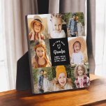 Placa Expositora Collage de Instagram, tu amor moderno. Foto de Ins<br><div class="desc">La moderna placa de fotos de Instagram del Collage de tu Abuelo de Amor Moderno es un regalo reflexivo y personalizado diseñado para celebrar tu vínculo especial con el abuelo. Con un collage de fotos al estilo de Instagram, puedes subir tus momentos más apreciados juntos. El diseño limpio y moderno...</div>