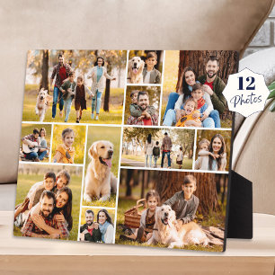 Placa Expositora Collage Mínimo Único de 12 Fotos Simple