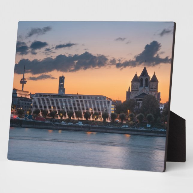 Placa Expositora Cologne Germany (Lado)