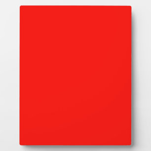 Placa Expositora color dulce manzana rojo