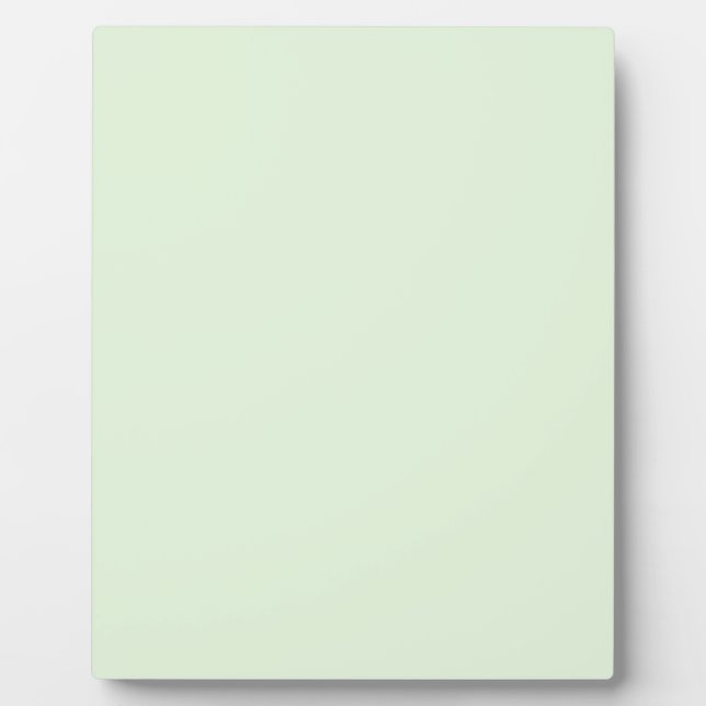 Placa Expositora color verde (Frente)