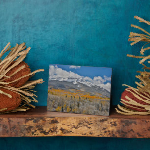 Placa Expositora Colores de caída Aspene y   Montañas Rocosas, Colo