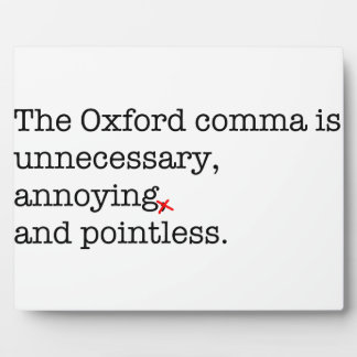 Placa Expositora Coma Anti-Oxford