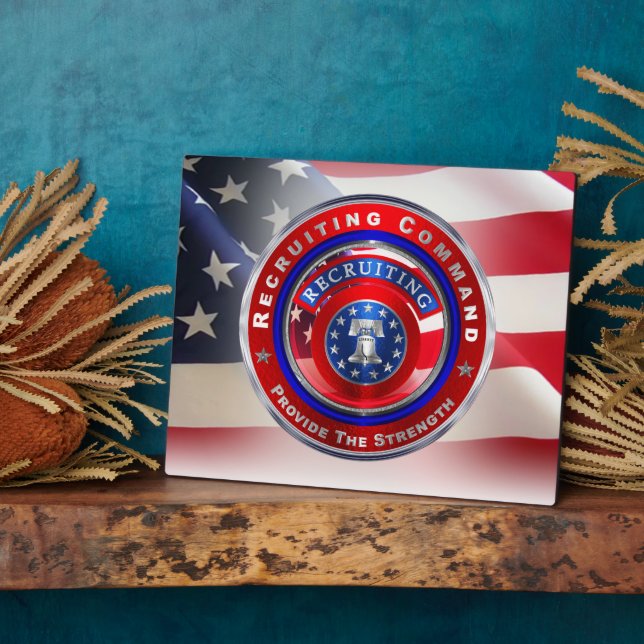 Placa Expositora Comando de Reclutamiento del Ejército (Lado)