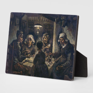 Placa Expositora Comedores de patatas Van Gogh