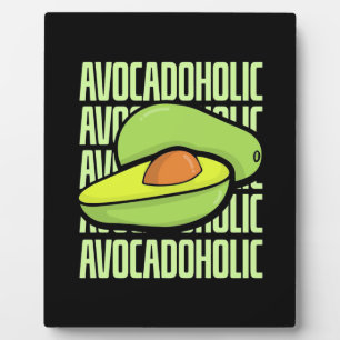 Placa Expositora Comida de fruta de aguacate
